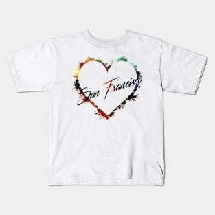 I Love San Francisco Kids T-Shirt